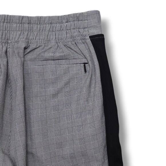 Athleta‎ Brooklyn Mid Rise Ankle Pant Womens 8 Gray Plaid Travel UPF 50 - Picture 7 of 10